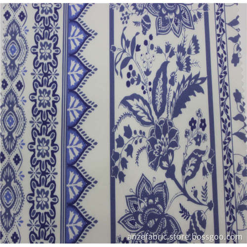 100% kain bercetak poplin rayon untuk pakaian hotsale dicetak